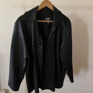 Women's Black Genuine Leather Jacket